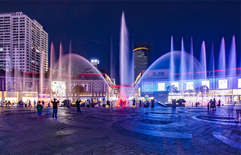 广场灯光喷泉设备