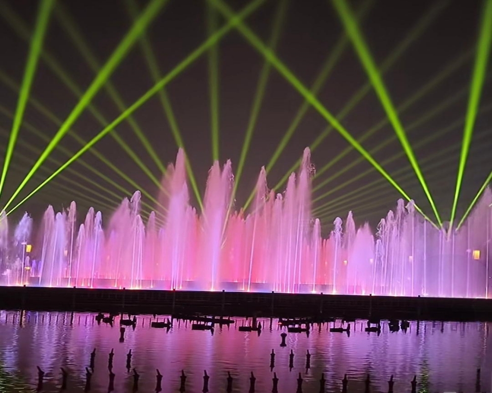 水上激光音乐喷泉